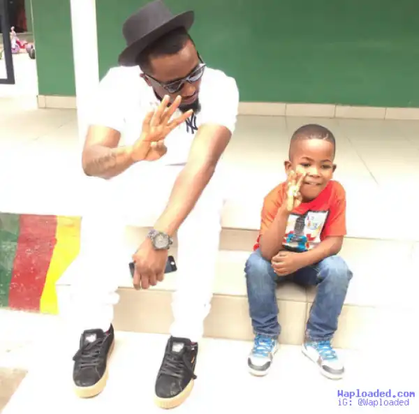 Photos: Ice Prince Celebrates Son